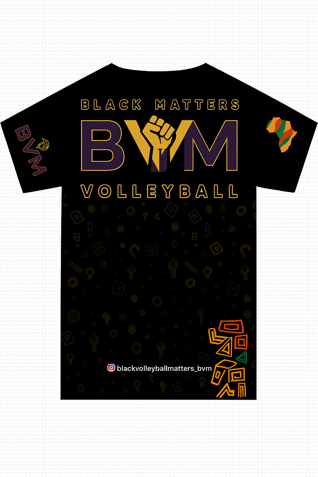 Camiseta BVM Masculina - Costas
